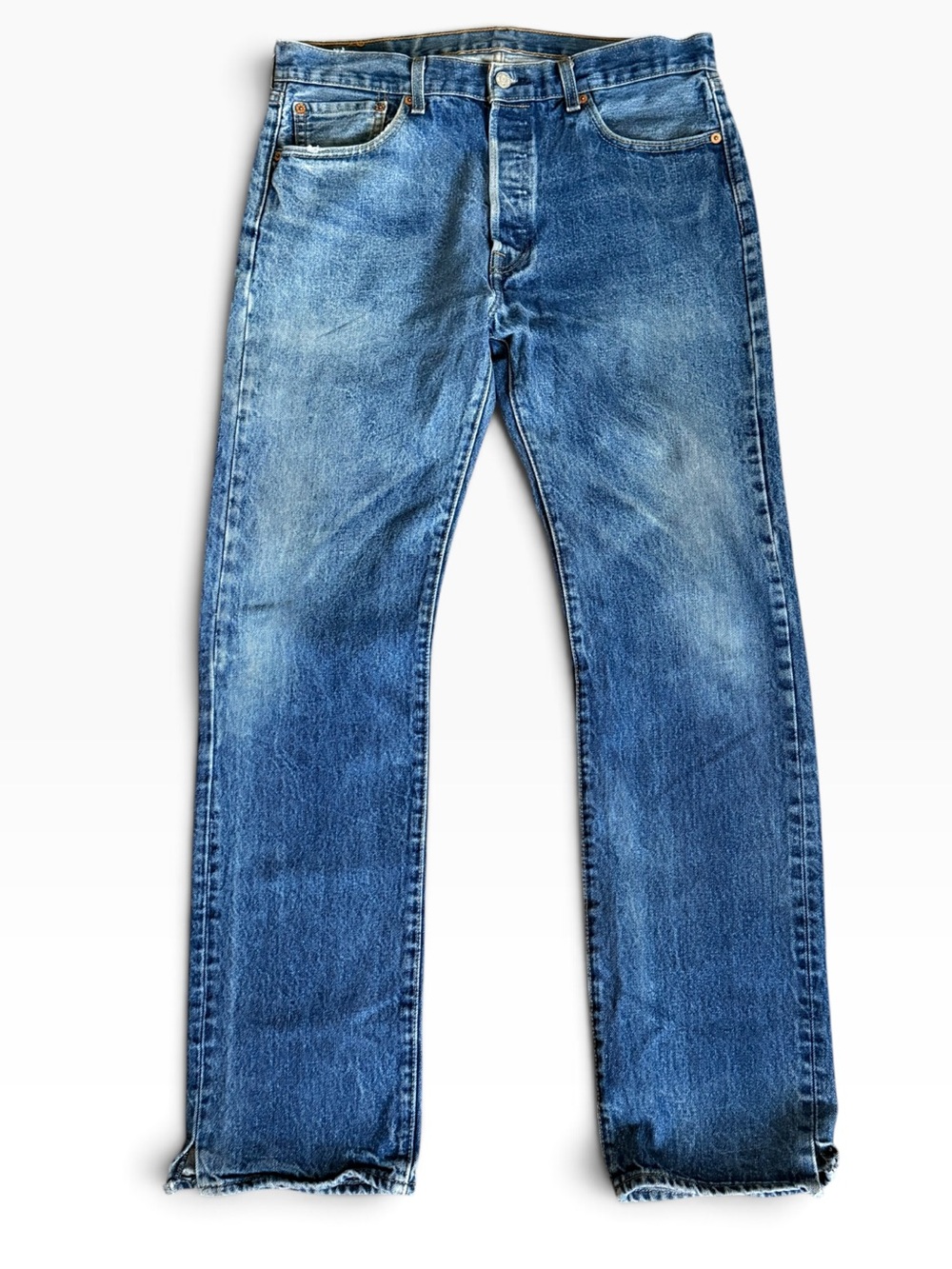 Vintage 90s/Y2K Levi’s 501 Classic Straight-Leg Jeans Size 34 X 34 / Mexico